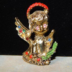 <3  Ugly Christmas Angel Brooch  <3
